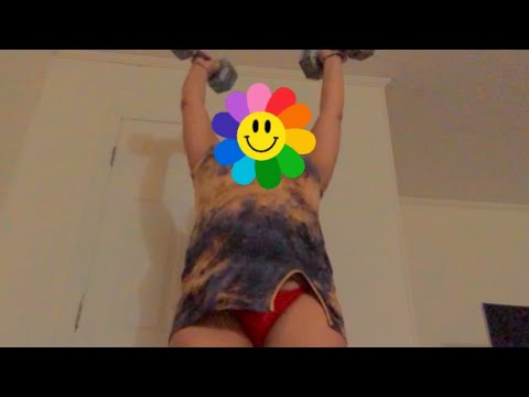 20 Pound DumbBells Exercise  - Weight Loss Vlog