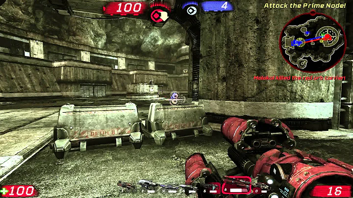 Unreal Tournament 3 Walkthrough "Insane" 1440p maxed graphics PART 26 - Islander Necris (Warfare)