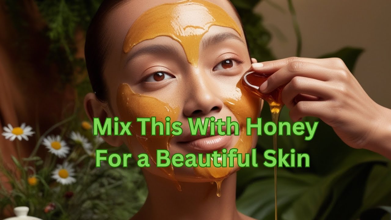 Mix This With Honey For Firm Youthful Acne Free Skin - YouTube