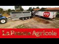 Nous chargeons les camions au champs avec le PomOver Plus de chez Fliegl