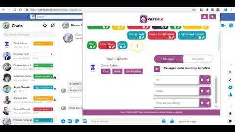 ChatSilo Demo: Mini Facebook Messenger CRM