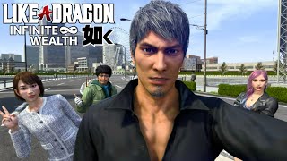 Like a Dragon: Infinite Wealth - Yokohama Free Roam Gameplay (4K 60FPS)