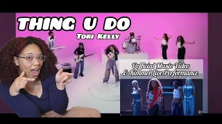 Tori Kelly 'Thing u do' official Music Video | Jimmy Kimmel Live Performance| Reactions  #torikelly