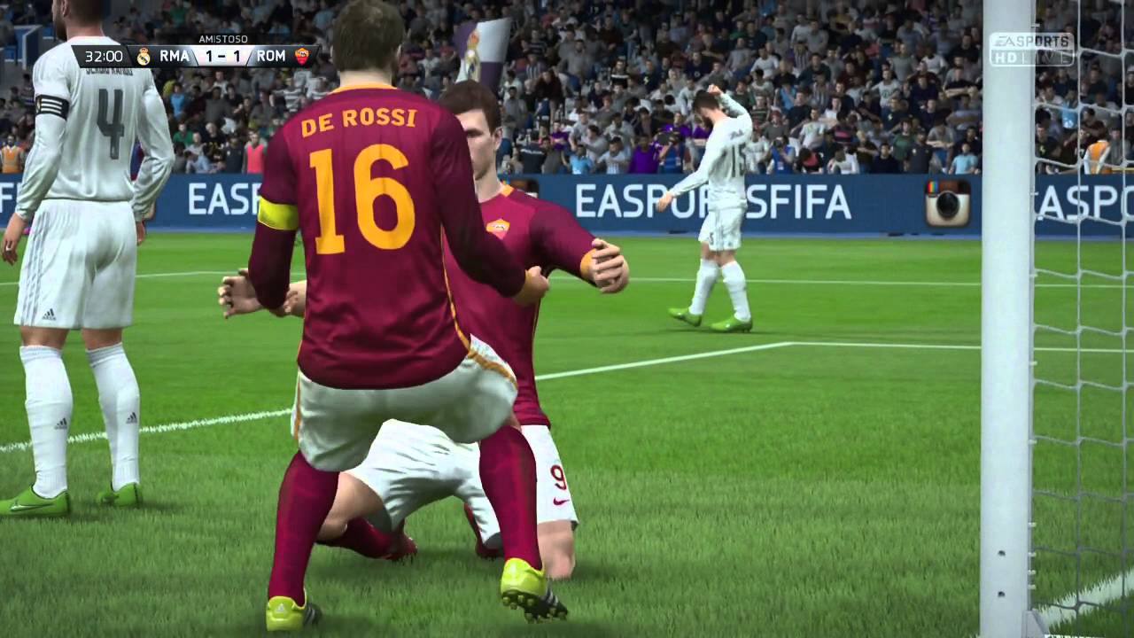 Real Madrid vs Roma/UCL/Gameplay - YouTube