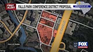 Greenville city leaders give update on Falls Park Conference District