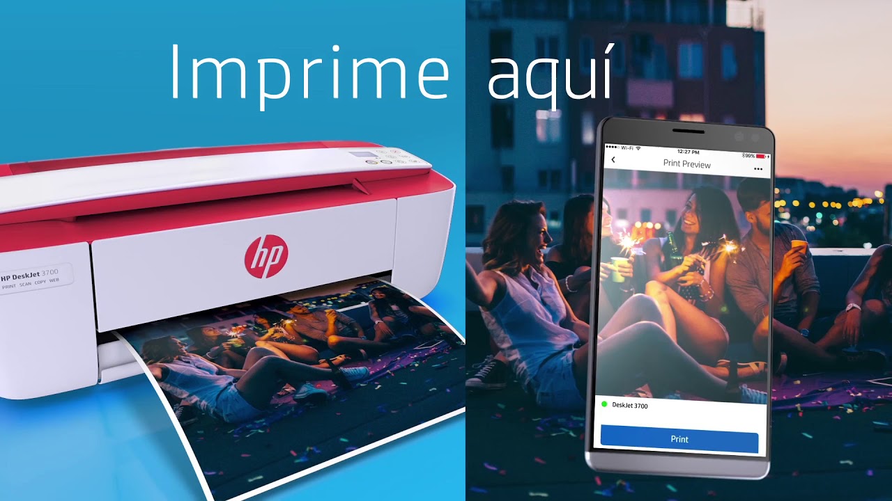 HP Multifuncional Deskjet Ink Advantage 3775 / 3785 - YouTube