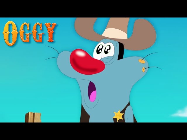 Oggy and the Cockroaches - SHERIFF OGGY (S05E07) CARTOON | New Episodes in HD class=