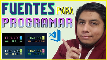 Las Mejores FUENTES (Tipografías) Para PROGRAMAR | Cómo Descargar e Instalar Nuevas Fuentes