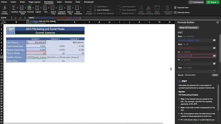 Excel's PMT, PV, & FV Functions: Calculate Payments, Present & Future Value!