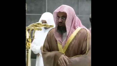 تلاوة خاشعة من سورة الأنعام - الشيخ سعود الشريم من الحرم المكي