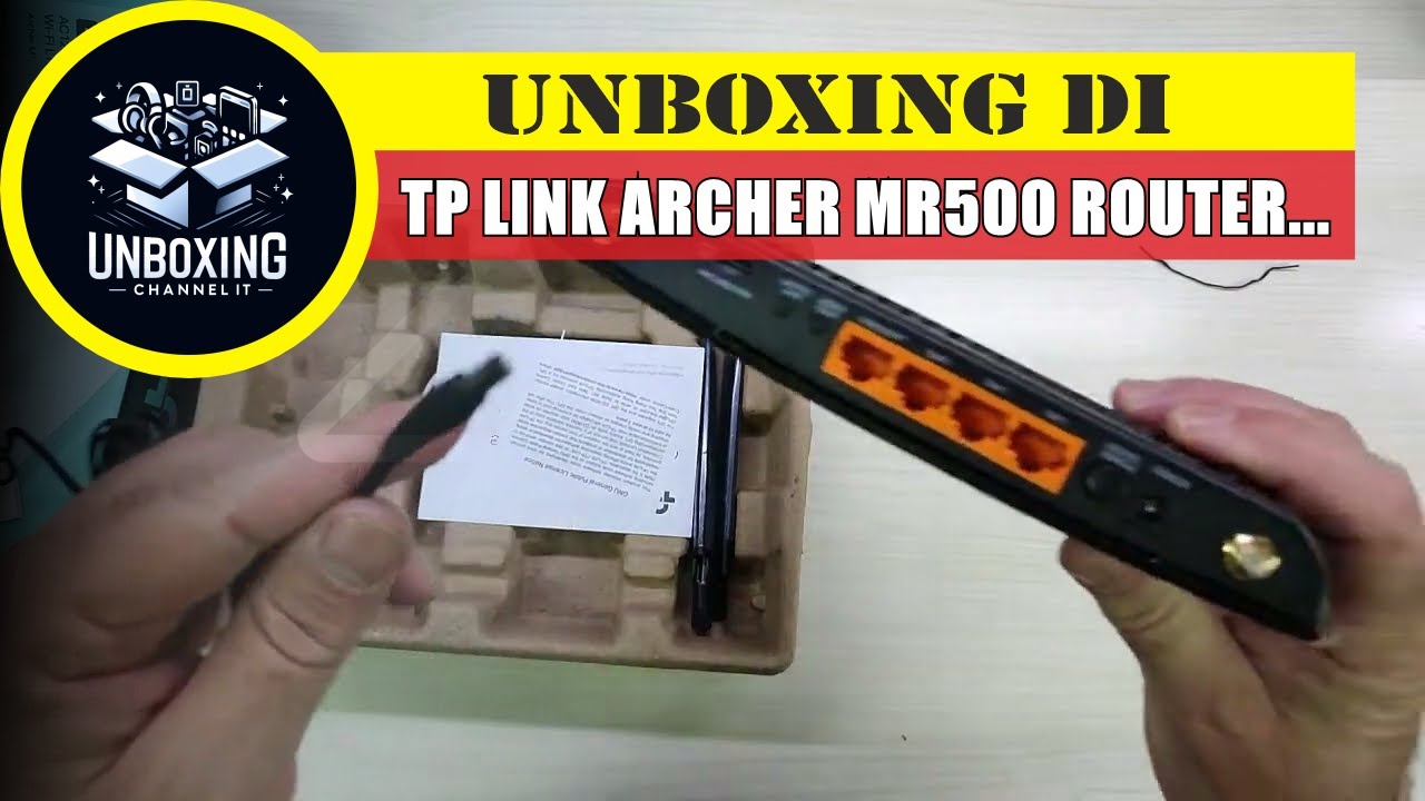TP Link Archer MR500 Router 4G+ Cat6 300Mbps