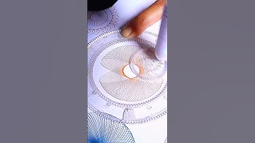 Spirograph ASMR – No Talking, Just Calm Lines #shorts #spirograph #satisfying