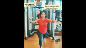 Badminton Training | Cable Press variation for Badminton Players | Badminton weight training