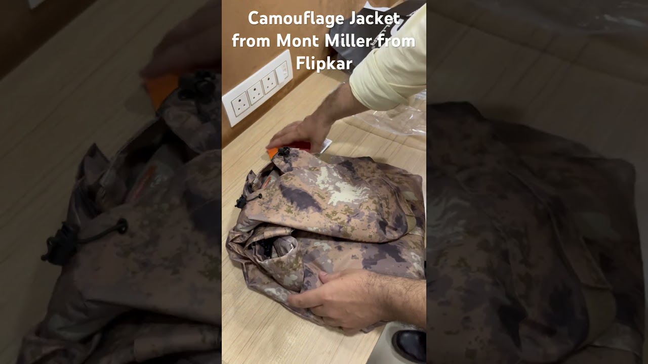 Camouflage Jacket From Flipkar ( Mount Miller) 