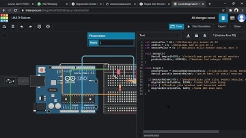 Smart Lamp dengan Photoresistor/sensor cahaya (LDR)