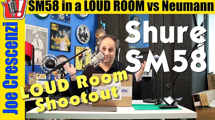 $89 Shure SM58 vs $1300 Neumann Shootout + Unbox + Setup TLM-103 Mics for Voice Overs VO