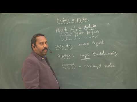 Python || Creating a Module, Different types of Import statements - YouTube