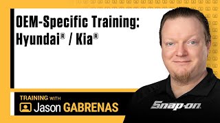 OEM-Specific ADAS Training - Hyundai® / Kia® with Jason Gabrenas | Snap-on Diagnostics UK