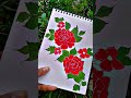collection with love song 💕#explorepage##trendingshorts #flowerpainting #art #artist #artwork