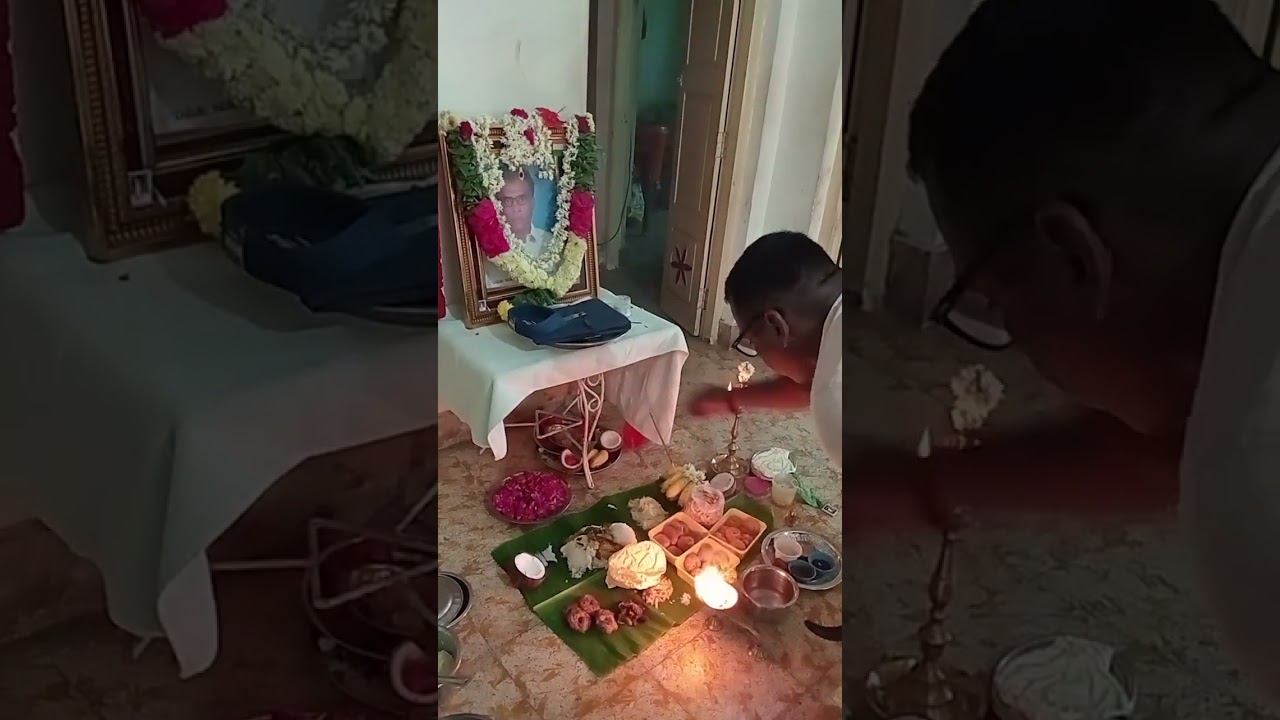 remembering and praying for 6th death anniversary of my father in law hindu traditions