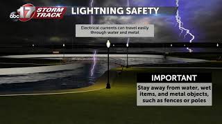 Lightning Safety PSA with Chief Meteorologist Jessica Hafner