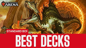 MTG Arena Best Standard Bo1 Decks REVEALED