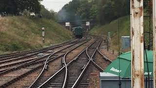 Giants of Steam: Mayflower at Horstead Keynes (2)