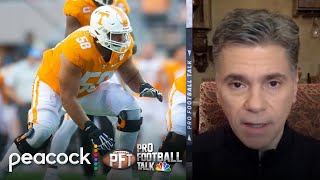 NFL Draft 2023: Bears trade back, select Darnell Wright at No. 10 | Pro Football Talk | NFL on NBC