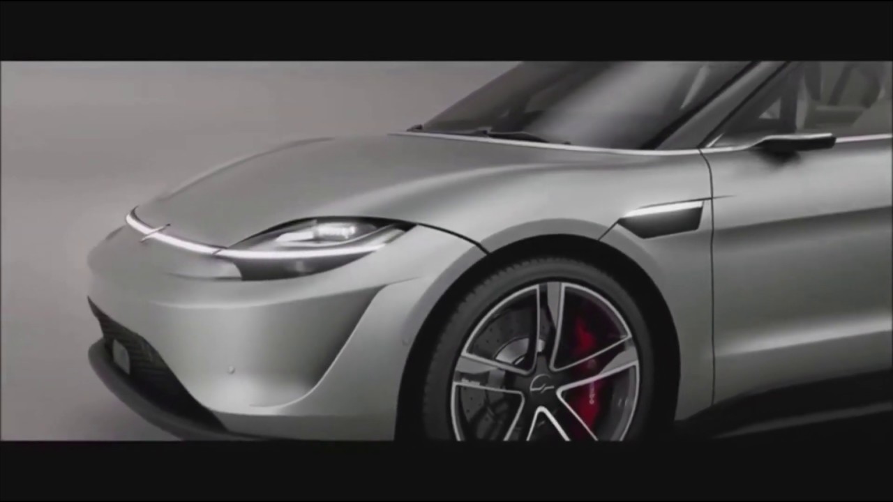 CES 2020:  Sony reveals Vision S Electric Car Concept!