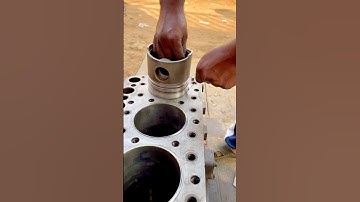 How to piston ring gap size testing #clearness #piston #engineblock #shortsfeed #viral #usarmy