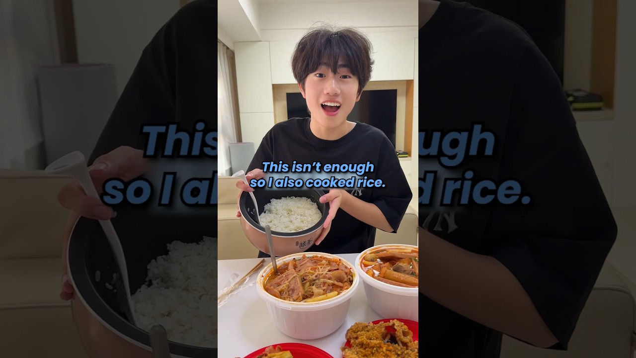 Her Son Ate an Entire Hotpot by Himself 😳🍲🔥