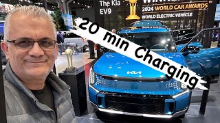 Supercharged  Kia EV9 charger 10%  80% in Just 20 min
