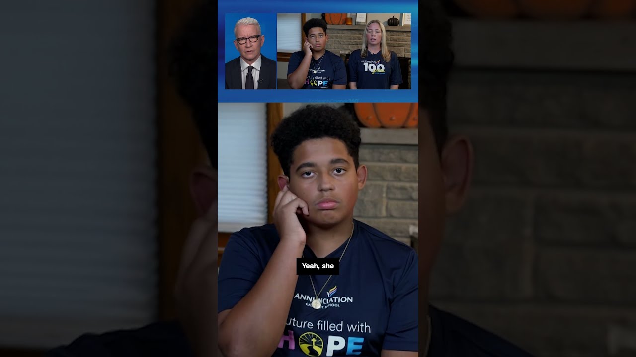 After Being Shot 13 Year Old Comforts 6 During MN Shooting