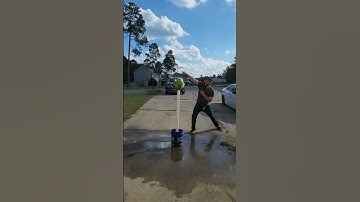 Cutting test with a shamshir Test 1 #shorts