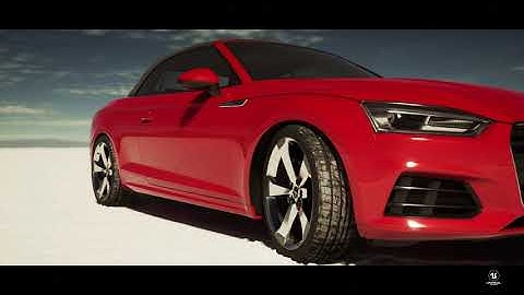 Test Render car form Unreal Project