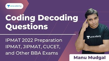 Coding Decoding Questions | IPMAT 2022 Preparation | Concepts for IPMAT, DU JAT, NPAT SET & UGAT