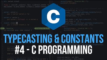 Typecasting, Constants & Strings - C Programming Tutorial #4