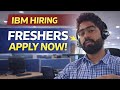 IBM Freshers Hiring | Associate System Engineer | Full Details + Link