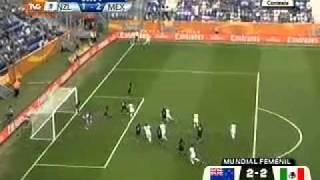 México 2-2 Nueva Zelanda, Mundial Femenil Alemania 2011