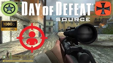 Day of Defeat Source - Professional Sniper - dod_jagd (41-21) Gameplay (PC HD) [1080p60FPS]