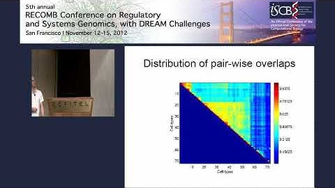 Transcription factor binding at specific and ubiquitous... - Martin Hemberg - RECOMB/RSG 2012