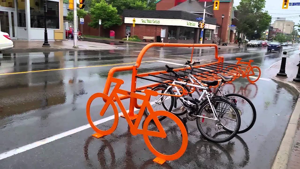 Nifty New Bike Racks in Ottawa YouTube