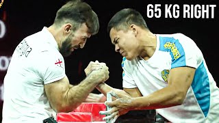 Men 65 kg Right World Armwrestling Championship 2023