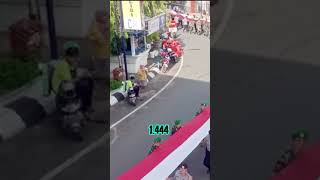 So Long!!! Here Are the 3 Longest Red and White Flags in Indonesia #shorts #indonesia