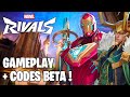 Marvel rivals  gameplay fr  info codes alpha 