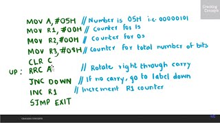 MM 8. 8051 assembly language program - Solved example 2