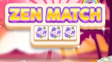 Zen Match Tile Master Game Mobile Gameplay Android