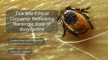 Tick Bite Ethical Concerns: Rethinking the single dose of doxycycline