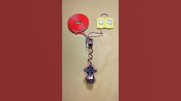 I Turned a Gear Motor Generator Powering In Neon Strip Light & LED Light _ DC Motor #dcmotor #shorts