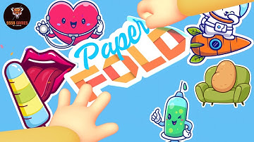 Paper Fold: Level 1 To 58 , iOS/Android GamePlay By (Good Job Games)